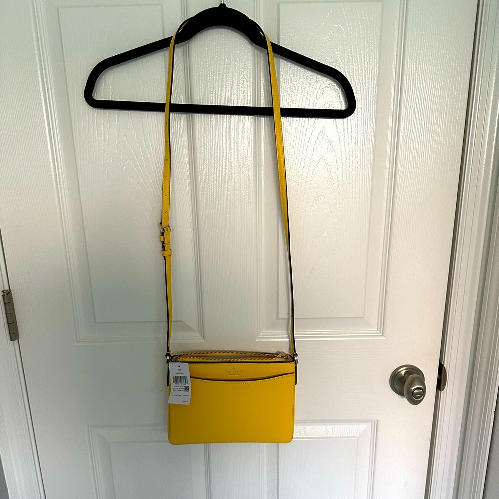 NEW! With Tags - Kate Spade Yellow Crossbody